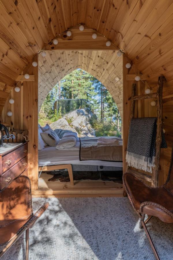 The Wonderinn Mirrored Glass Cabin - Wonderinn Delta Hektner Exteriör bild