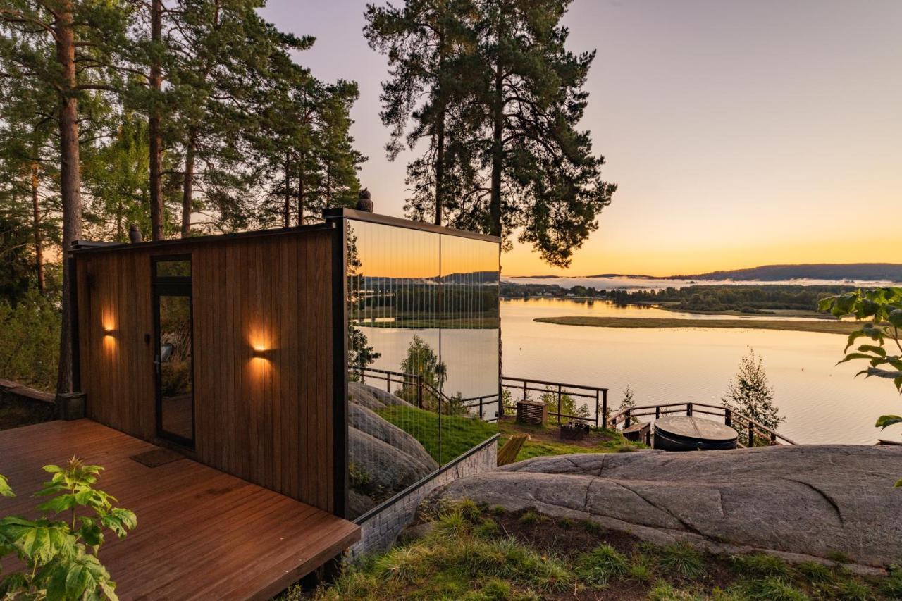 The Wonderinn Mirrored Glass Cabin - Wonderinn Delta Hektner Exteriör bild