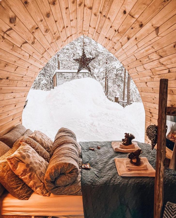 The Wonderinn Mirrored Glass Cabin - Wonderinn Delta Hektner Exteriör bild